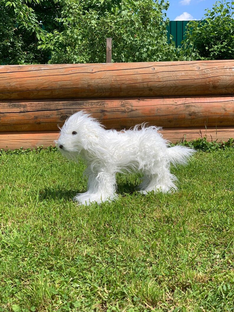 Hungarian Komondor Mop Dog Faux Fur Etsy