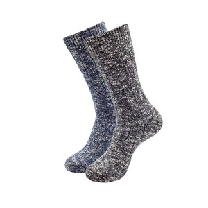 2 Pairs Women Warm Fuzzy Cotton Socks - Winter Socks - Boot Socks - Christmas Gift