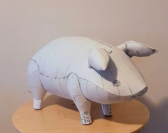 Monster Hunter Patterns: Poogie Prop Foam Template