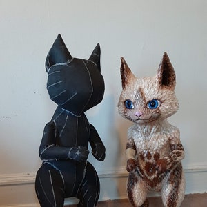 Monster Hunter Patterns: Palico Prop Templates