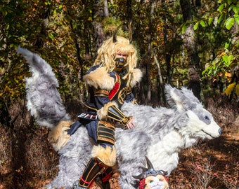 Monster Hunter Patterns: Palamute Prop Templates