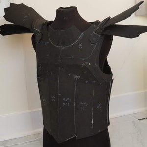 Rathalos and Fatalis Knight Chest Armor and Pauldrons Cosplay Pattern