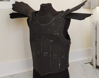 Rathalos and Fatalis Knight Chest Armor and Pauldrons Cosplay Pattern