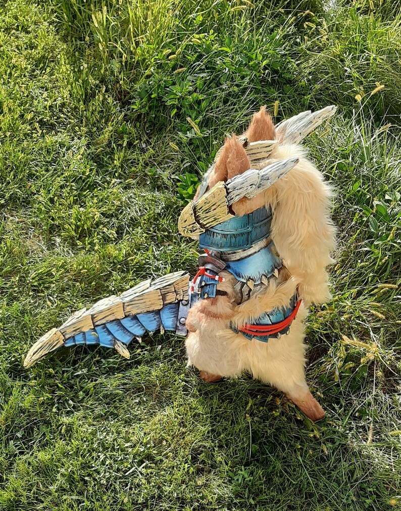 Monster Hunter Cosplay Prop Palico Etsy