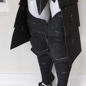 Rathalos and Fatalis Knight Leg Armor and Tasset Cosplay Pattern