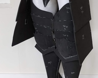 Rathalos and Fatalis Knight Leg Armor and Tasset Cosplay Pattern