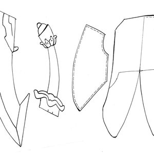Monster Hunter Patterns: MHWorld Carving Knife Template