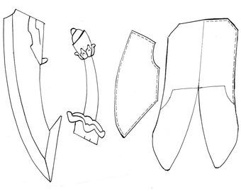 Monster Hunter Patterns: MHWorld Carving Knife Template