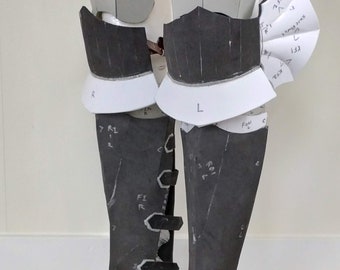 Rathian Knight Leg Armor Cosplay Pattern