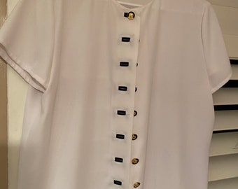 Louis Feraud Blouse - Etsy