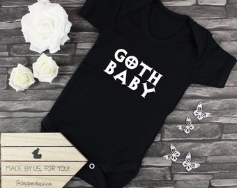 goth baby clothes uk