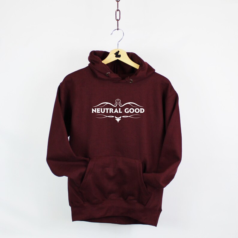 D&D Neutral Good Alignment RGP Tabletop Gaming Hoodie Etsy