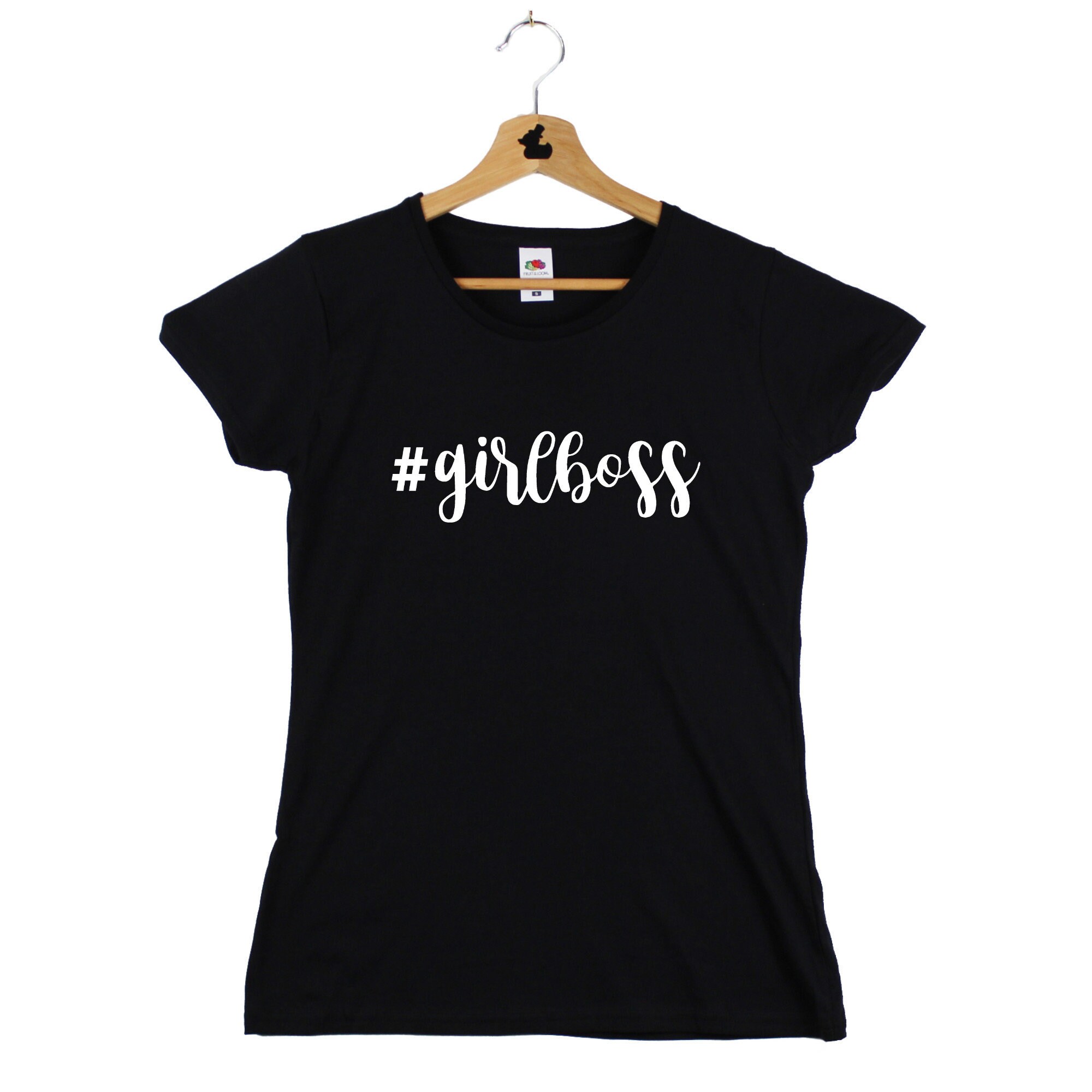 Hashtag Girl Boss Funny Slogan T Shirt Feminist Shirt Girl Etsy
