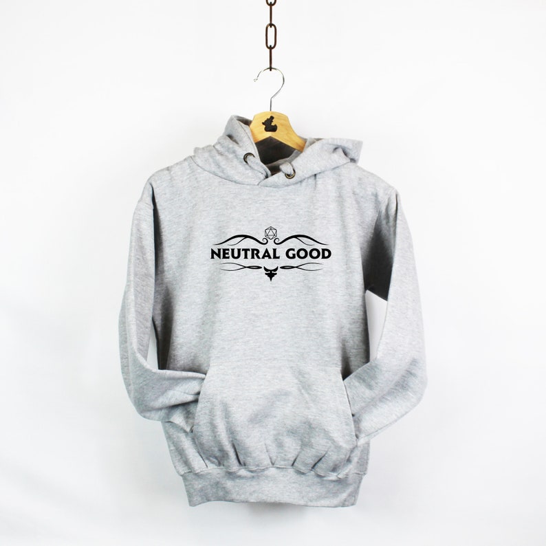 D&D Neutral Good Alignment RGP Tabletop Gaming Hoodie Etsy