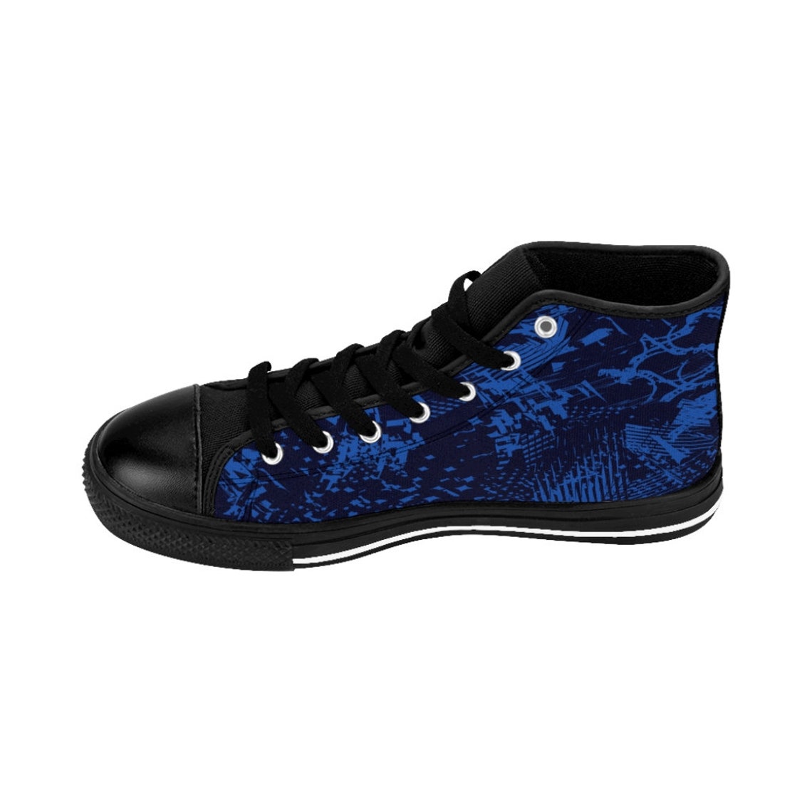 womens blue canvas sneakers
