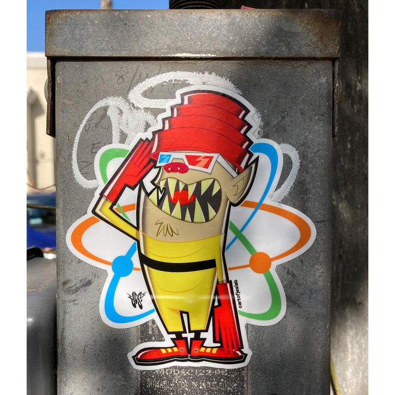 Devo Car Sticker SERIES 5: DEVO KREEP Vector Illustration Decal Sticker - Etsy
