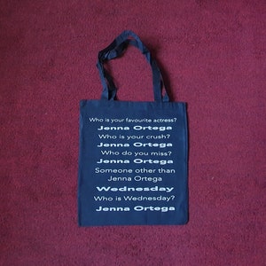 Jenna Ortega Tote Bag