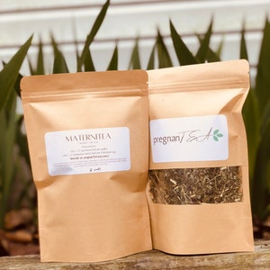 Organic Maternitea, Second Trimester, Pregnancy Tea, Expectant Mother Gift, Mother To Be Gift, Red Raspberry Leaf Tea, Organic