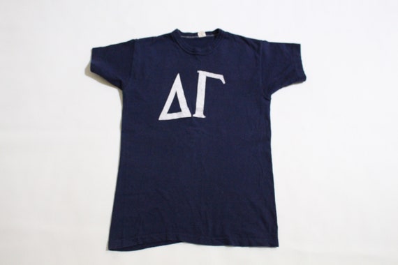 Delta Gamma Medium Kids Vintage T-shirt Blue 803