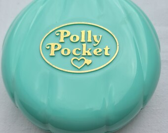 Polly Pocket • Pollys Strandhaus/Beach House • Dose 2 Brücke weiß • 1989 • komplett • selten