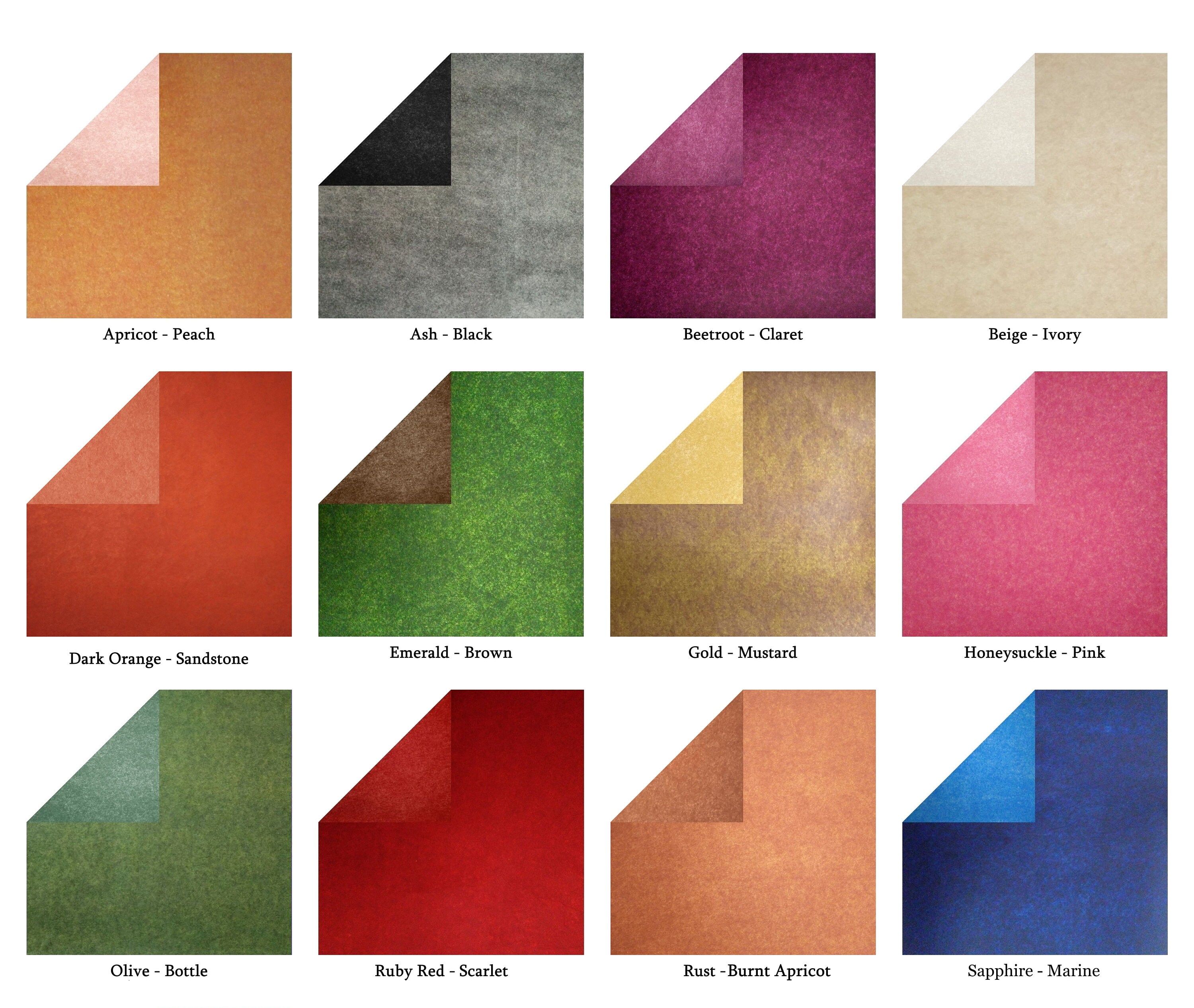 Handmade Origami Paper. Special Tissuefoil. 34cm X 34cm. Etsy