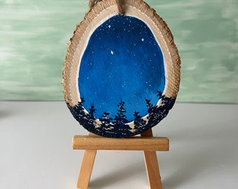Wood Slice Ornament