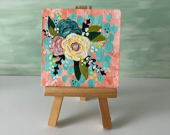 Floral Mini Canvas