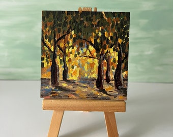 Fall Forest Mini Canvas