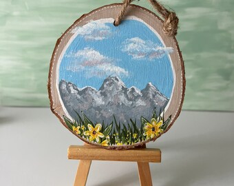 Wood Slice Ornament