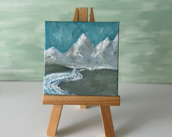 Mountain Stream Mini Canvas
