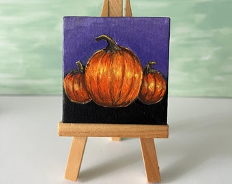 Pumpkins Mini Canvas