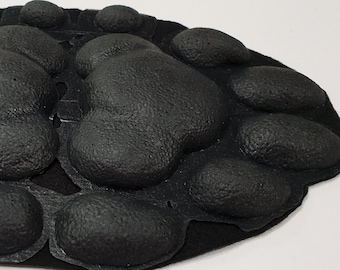 Silicone Big K9 Canine Feline Paw Pads Cat Wolf Toony easy to glue for your Fursuit or Cosplay Custom Colors! DiY