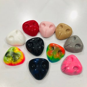 Silicone Canine Nose for Wolf Fox easy to glue for your fursuit or costume!