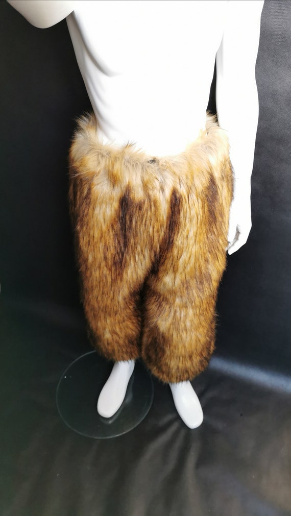 Size Fit Custom Color Satyr Fursuit or Costume Faux Fur Pants With Custom  Finish 
