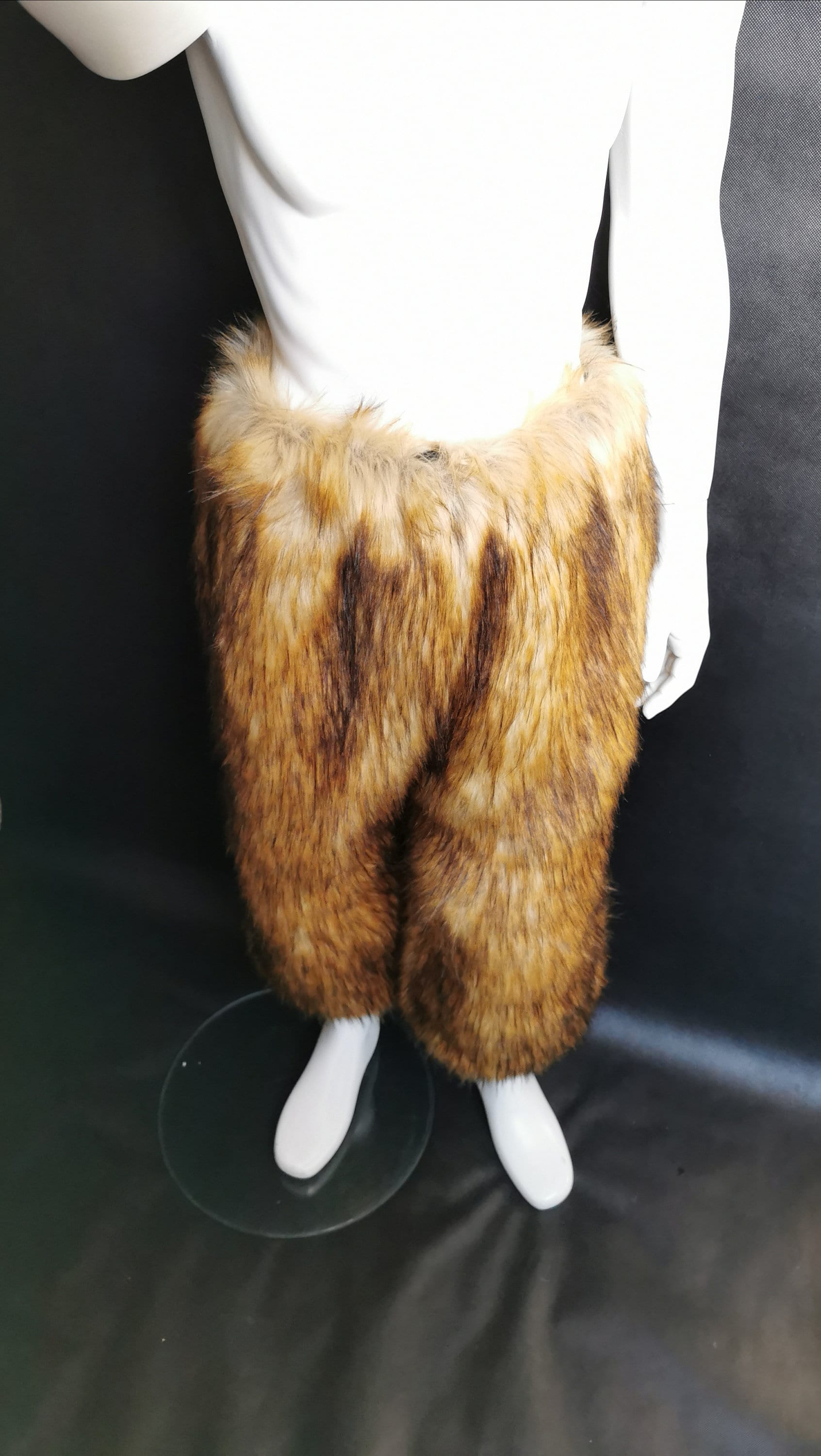 Size Fit Custom Color Satyr Fursuit or Costume Faux Fur Pants With