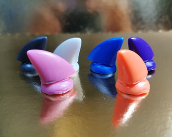 Set of 10x Small Chubby #17 claws for your costume! &#39;2,3 cm Long , Canine Feline , Fox , Cat , Wolf , Fursuit , Cosplay