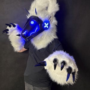 Nyfy Protogen mini partial fursuit!
