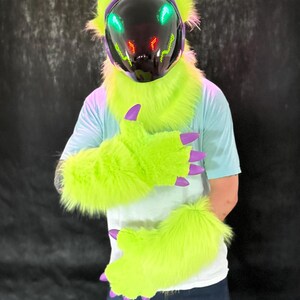 Colorfull Protogen Mini Partial Fursuit! - Etsy