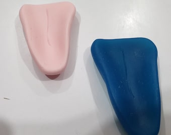 Silicone Feline Tiger Tongue 2,5&#39;&#39; 6cm Long easy to glue for your fursuit or costume!