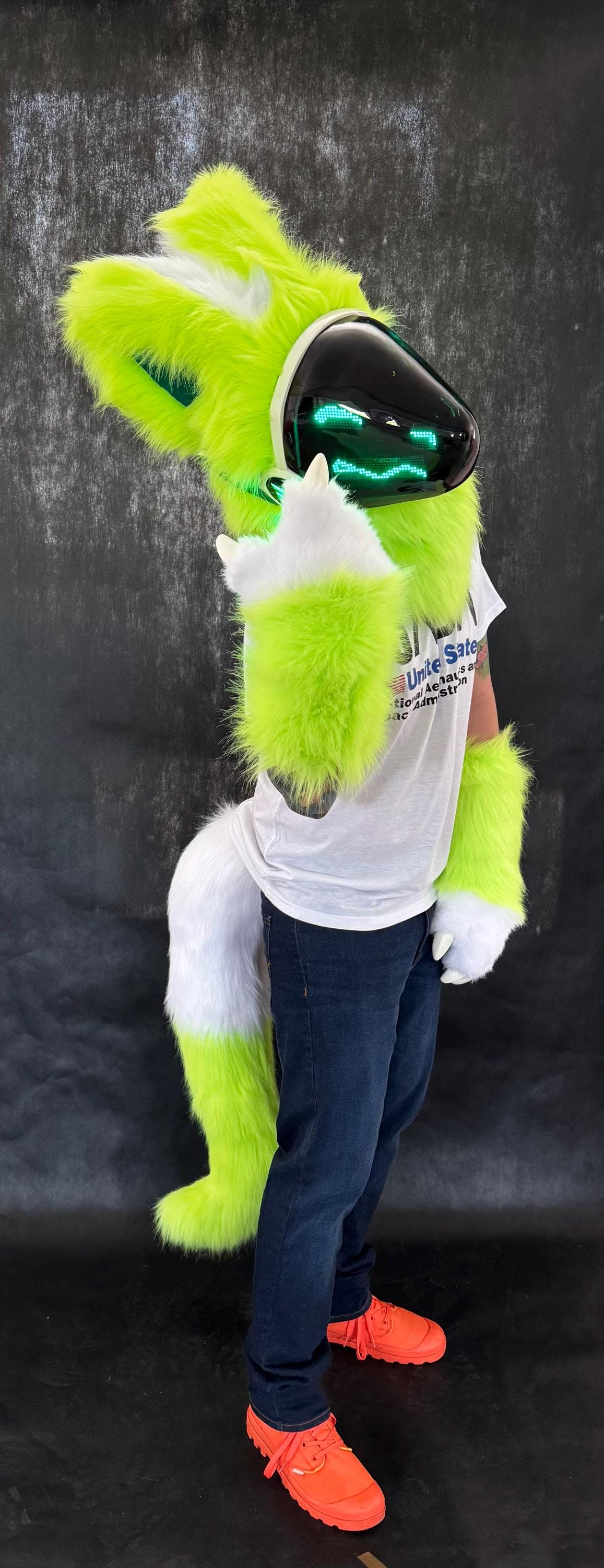 ¡Mini fursuit parcial de protogeno ácido!