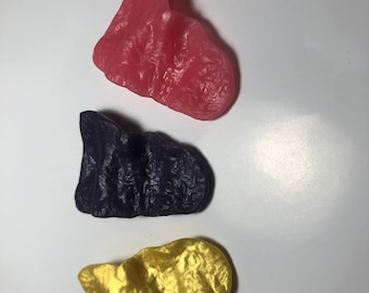 Silicone Feline  Tongue 7 cm Long easy to glue for your fursuit or costume!