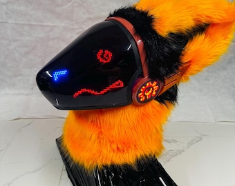 Fitter Protogen mini partial fursuit!