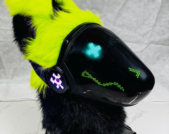 Rinde Protogen mini partial fursuit puzzle!