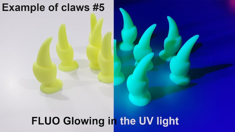 Set von 10x große Krallen für Ihr Kostüm 19�� 48 cm Etsy