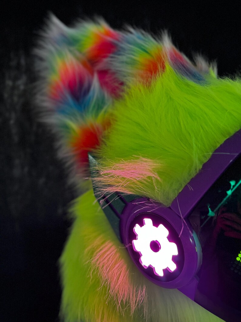 Colorfull Protogen Mini Partial Fursuit! - Etsy