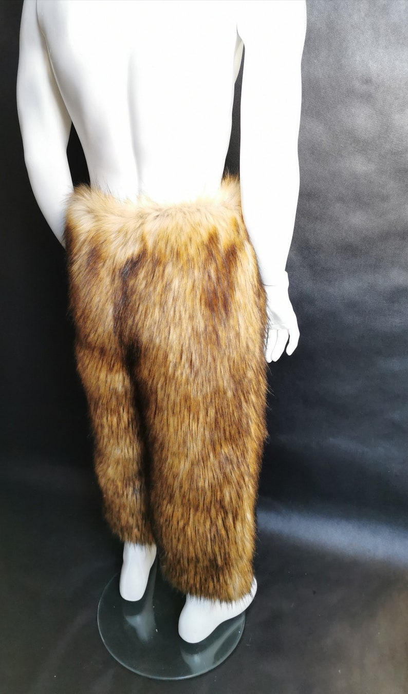 Size Fit Custom Color Satyr Fursuit or Costume Faux Fur Pants Etsy