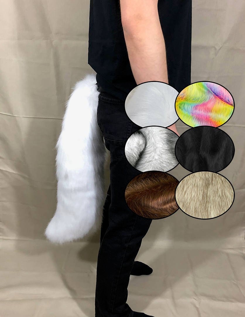 Size Fit Custom Color Satyr Fursuit or Costume Faux Fur Pants With