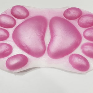 Silicone Kemono Canine Feline Paw Pads easy to glue for your Fursuit or Cosplay Custom Colors ! DiY