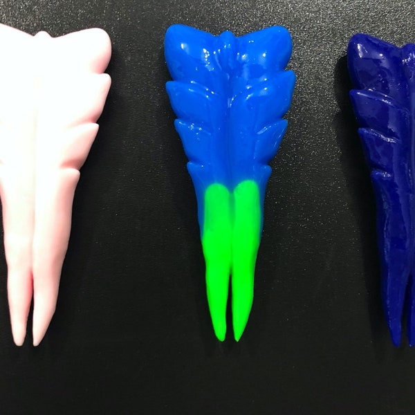 Silicone Sergal Forked Tongue 5.31'' 13,5cm Long easy to glue for your fursuit or costume!