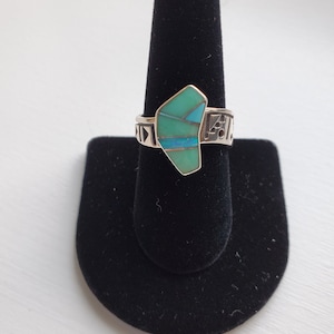 Sterling Silver inlay Ring